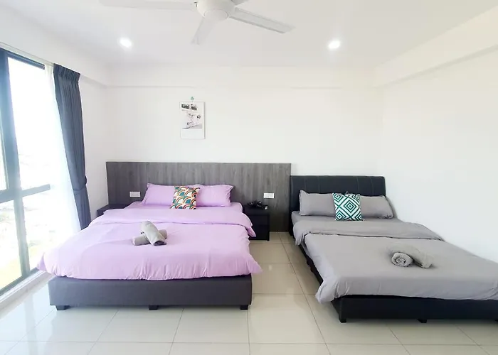 Lovely 2Room Suite6Pax@Sky Condo Juru Sentral